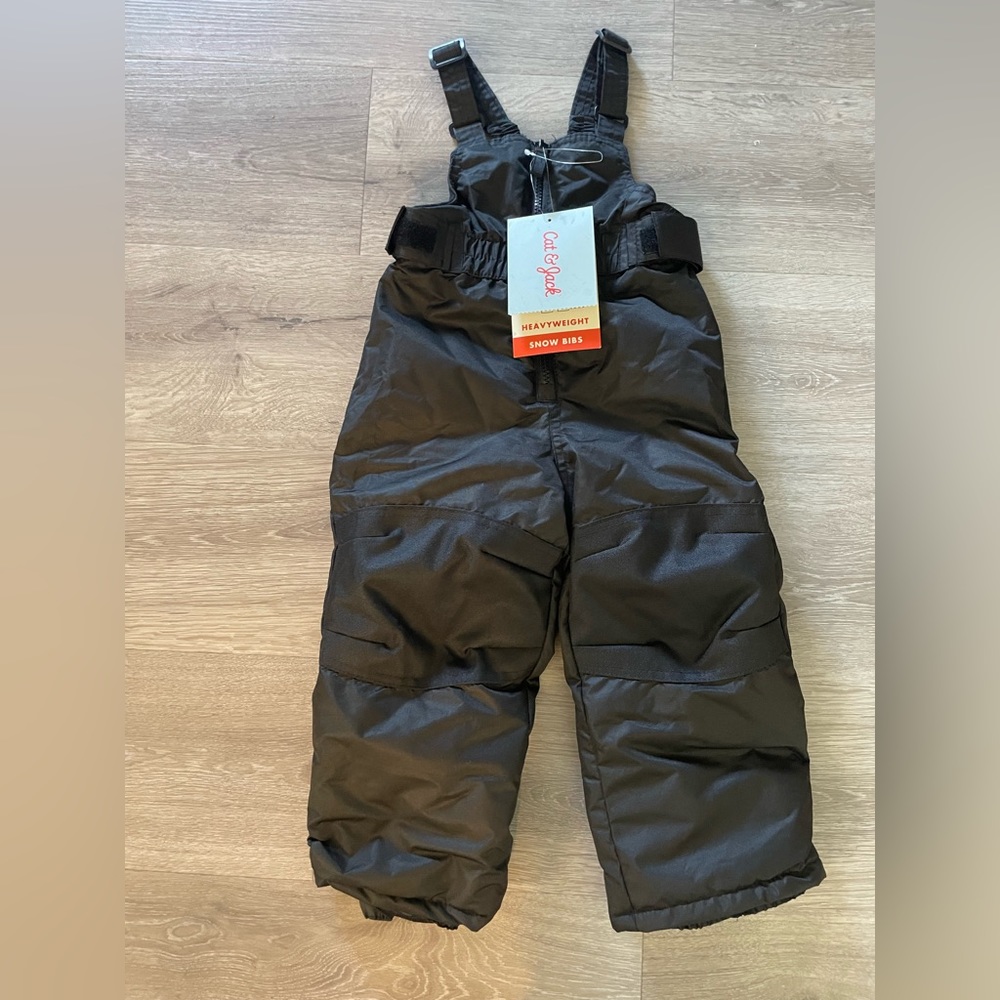 NEW cat & Jack snow bib